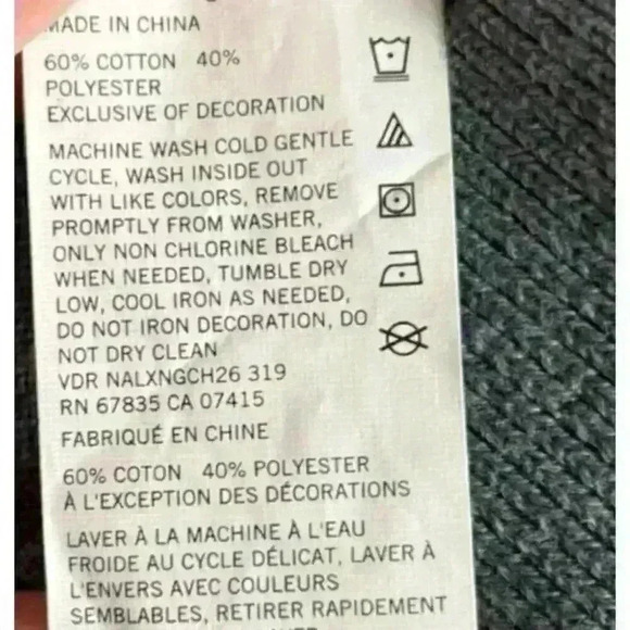 Nautica Men's Big and‎ Tall VNeck Cotton Blend Sweater 3XL - Picture 5 of 5